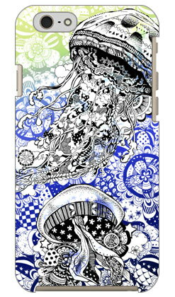 kion 「Jellyfish yellow＆blue」 iPhone 6s Apple SECOND SKIN スマホケース ハードケース iphone6s ケース iphone6s カバー iphone 6s ケース iphone 6s カバー アイフォーン6s ケース アイフォーン6s カバー アイフォン6s ケース 送料無料