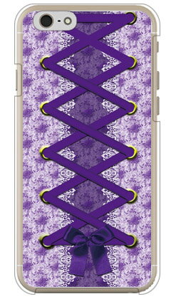 コルセット パープル （クリア） iPhone 6s Apple Coverfull ハードケース iphone6s ケース iphone6s カバー iphone 6s ケース iphone 6s カバー アイフォーン6s ケース アイフォーン6s カバー アイフォン6s ケース 送料無料