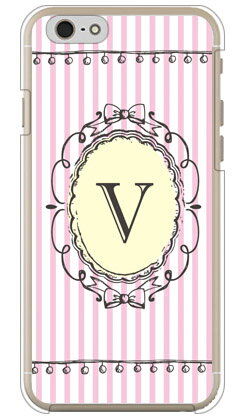 樂天商城 - Cf LTD イニシャル アルファベット V ピンク （クリア） iPhone 6s Apple Coverfull iphone6s ケース iphone6s カバー iphone 6s ケース iphone 6s カバー アイフォーン6s ケース アイフォーン6s カバー アイフォン6s ケース 送料無料