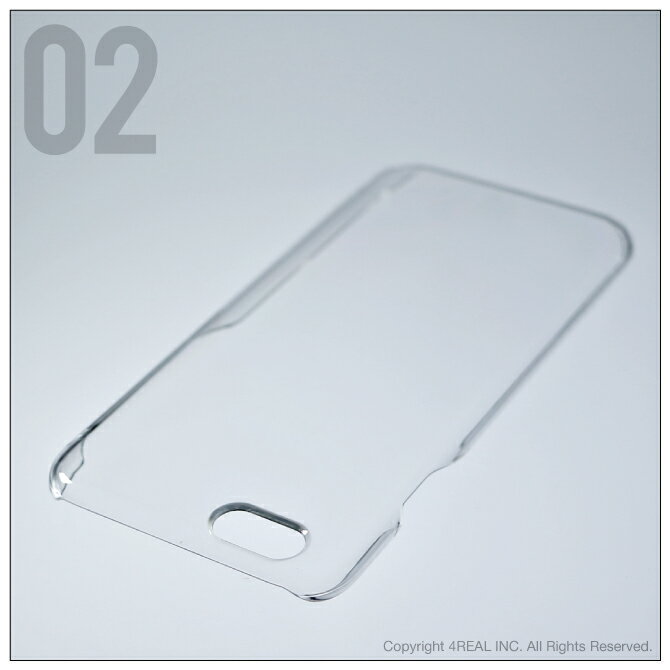 即日出荷 iPhone 6/Apple用 無地ケース （クリア） クリアケース iphone 6 フィル...