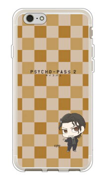 PSYCHO-PASS サイコパス2シリーズ ちみキャラ 東金朔夜 チェック柄 （ソフトTPUクリア） / for iPhone 6/Appleiphone6 ケース iphone6 カバー iphone 6 ケース iphone 6 カバーアイフォーン6 ケース アイフォーン6 カバー iphoneケース