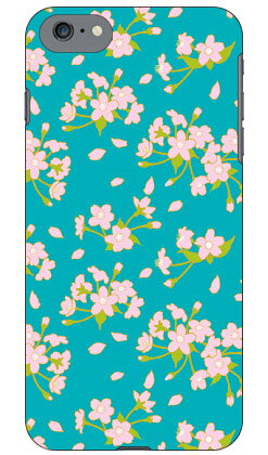 桜 （SCATTERブルー） produced by COLOR STAGE iPhone SE (2022 第3世代・2020 第2世代) 8 7 Apple Coverfull iphone8 iphone7 ケース iphone8 iphone7 カバー iphone 8 iphone 7 ケース iphone 8 iphone 7 カバーアイフォーン7 ケース アイフォーン7 送料無料