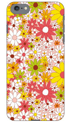 FLOWERBED （ピンク） produced by COLOR STAGE iPhone SE (2022 第3世代・2020 第2世代) 8 7 Apple Coverfull iphone8 iphone7 ケース iphone8 iphone7 カバー iphone 8 iphone 7 ケース iphone 8 iphone 7 カバーアイフォーン7 ケース アイフォーン7 送料無料