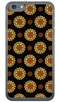 フラワースポット チョコレートオレンジ （クリア） iPhone SE (2022 第3世代・2020 第2世代) 8 7 Apple Coverfull iphone8 iphone7 ケース iphone8 iphone7 カバー iphone 8 iphone 7 ケース iphone 8 iphone 7 カバーアイフォーン7 ケース 送料無料
