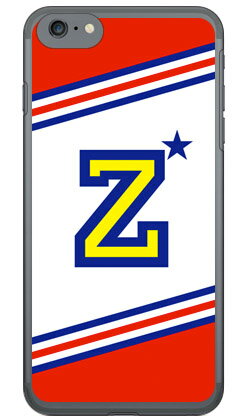 Cf LTD チア イニシャル アルファベット Z レッド （クリア） iPhone SE (2022 第3世代・2020 第2世代) 8 7 Apple Coverfull iphone8 iphone7 ケース iphone8 iphone7 カバー iphone 8 iphone 7 ケース iphone 8 iphone 7 カバーアイフォーン7 ケース 送料無料