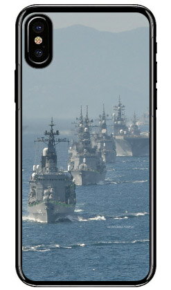 畑島岳士自衛隊フォトコレクション 海上自衛隊観艦式 (クリア) iPhone X XS Apple Coverfull iphoneX iphoneXS ケース iphoneX iphoneXS カバー iphone X iphone XS ケース iphone X iphone XS カバーアイフォーン10 10S ケース アイフォーン10 送料無料