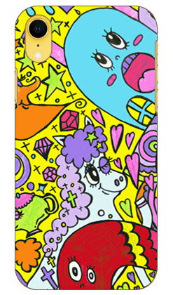 かずはりんぬ 「ごちゃごちゃちゃん その4」 iPhone XR Apple SECOND SKIN ハードケース iphoneXR ケース iphoneXR カバー iphone XR ケース iphone XR カバーアイフォーン10R ケース アイフォーン10R カバー 10R ケース アイフォーン10R 送料無料