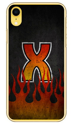 【送料無料】 Cf LTD ファイア イニシャル X （クリア） / for iPhone XR/Apple 【Coverfull】【ハードケース】iphoneXR ケース iphoneXR カバー iphone XR ケース iphone XR カバーアイフォーン10R ケース アイフォーン10R カバー 10R ケース アイフォーン10R
