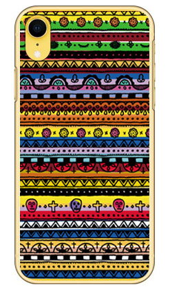 メキシカンフォーク マルチ （クリア） iPhone XR Apple SECOND SKIN ハー