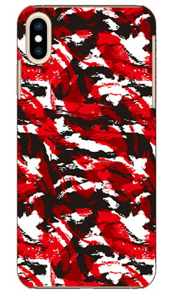 MHAK 「CAMO_VER2 レッド」 iPhone XS Max Apple SECOND SKIN スマホケース ハードケース iphoneXS Max ケース iphoneXS Max カバー iphone XS Max ケース iphone XS Max カバーアイフォーン10S Max ケース アイフォーン10S Max カバー 送料無料