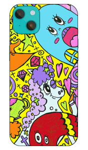 かずはりんぬ 「ごちゃごちゃちゃん その4」 iPhone14 Plus(6.7インチ) SECOND SKINiphone 14 plus フィルム ケース iphone 14 plus ケース iphone 14 plus 本体 保護 iphone 14 plus ケース カード iphone 14 plus スマホケース iphone 14 plus スマホカバー 送料無料