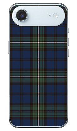 樂天商城 - チェック ネイビー×グリーンiPhone Air (ソフトTPU) SECOND SKIN ケース カバー スマホケース 送料無料 耐衝撃 プリント 保護 衝
