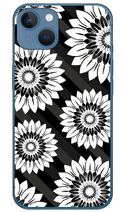 樂天商城 - フラワーストライプ ブラック （クリア） iPhone 13 mini Apple YESNO 受注生産 スマホケース ハードケース アップル iphone13 mini iphone13 mini ケース iphone13 mini カバー アイフォーン13ミニ ケース アイフォーン13ミニ カバー 送料無料