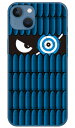 スナイパーくん ブルー (クリア) iPhone 13 mini Apple YESNO 平面 受注生産 スマホケース ハードケース アップル iphone13 mini iphone13 mini ケース iphone13 mini カバー アイフォーン13ミニ ケース アイフォーン13ミニ カバー 送料無料(2)