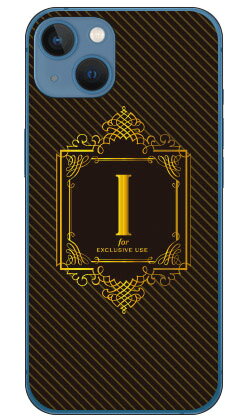 Cf LTD ラグジュアリーイニシャル I ゴールドイエロー （クリア） iPhone 13 mini Apple Coverfull ハードケース アップル iphone13 mini iphone13 mini ケース iphone13 mini カバー アイフォーン13ミニ ケース アイフォーン13ミニ カバー 送料無料