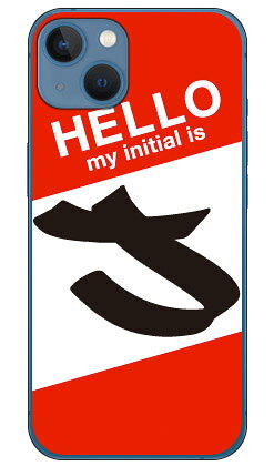 樂天商城 - Cf LTD ハローイニシャル J レッド （クリア） iPhone 13 mini Apple Coverfull スマホケース ハードケース アップル iphone13 mini iphone13 mini ケース iphone13 mini カバー アイフォーン13ミニ ケース アイフォーン13ミニ カバー 送料無料