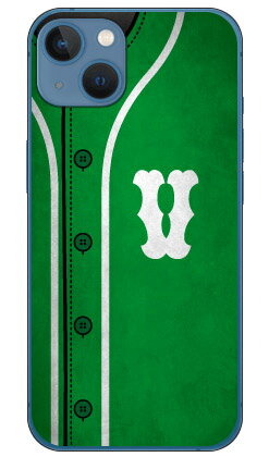 Cf LTD ベースボール イニシャル グリーン V (クリア) iPhone 13 mini Apple Coverfull ハードケース アップル iphone13 mini iphone13 mini ケース iphone13 mini カバー アイフォーン13ミニ ケース アイフォーン13ミニ カバー 送料無料