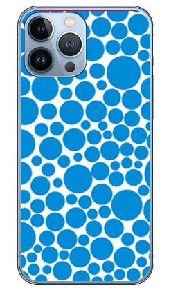Rakuten - バブルドット ホワイト×ブルー （ソフトTPUクリア） iPhone 13 Pro Max Apple SECOND SKIN iphone13promax ケース iphone13promax カバー アイフォーン13プロマックス ケース アイフォーン13プロマックス カバー アイフォン 13 送料無料