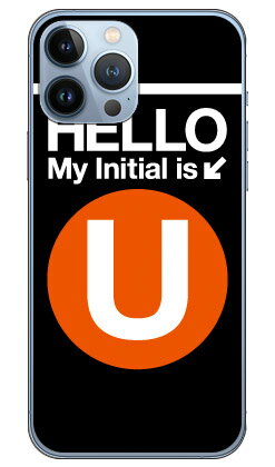 Cf LTD サブウェイイニシャル U オレンジ （クリア） iPhone 13 Pro Max Apple Coverfull アップル iphone13 pro max iphone13 pro max ケース iphone13 pro max カバー アイフォーン13プロマックス ケース アイフォーン13プロマックス カバー 送料無料