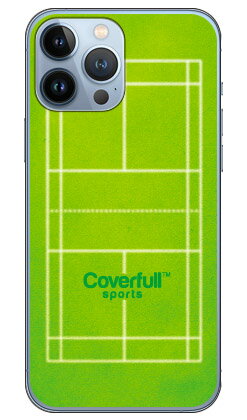 バドミントンコート グリーン(クリア) iPhone 13 Pro Max Apple Coverfull アップル iphone13 pro max ipho...