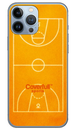 バスケットコート オレンジ(クリア) iPhone 13 Pro Max Apple Coverfull ハードケース アップル iphone13 pro ma...
