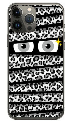 樂天商城 - ミイラくん レオパードグレー （クリア） iPhone 13 Pro Apple YESNO 受注生産 スマホケース ハードケース アップル iphone13 pro iphone13 pro ケース iphone13 pro カバー アイフォーン13プロ ケース アイフォーン13プロ カバー 送料無料