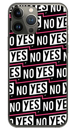 YESNOラベル ピンク （クリア） iPhone 13 Pro Apple YESNO 平面 受注生産 スマホケース ハードケース アップル iphone13 pro iphone13 pro ケース iphone13 pro カバー アイフォーン13プロ ケース アイフォーン13プロ カバー 送料無料