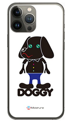 Doggy Pure ホワイト (ソフトTPUクリア) design by Moisture iPhone 13 Pro Apple SECOND SKIN スマホケース ソフトケース iphone13pro ケース iphone13pro カバー アイフォーン13プロ ケース アイフォーン13プロ カバー アイフォン 13プロ 送料無料