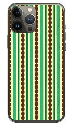 樂天商城 - シマシマ グリーン×ブラウン （クリア） iPhone 13 Pro Apple Coverfull 受注生産 スマホケース ハードケース アップル iphone13 pro iphone13 pro ケース iphone13 pro カバー アイフォーン13プロ ケース アイフォーン13プロ カバー 送料無料