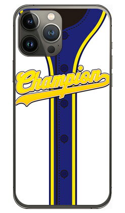 Cf LTD ベースボールユニフォーム ホワイト×ブルーイエロー （クリア） iPhone 13 Pro Apple Coverfull ハードケース アップル iphone13 pro iphone13 pro ケース iphone13 pro カバー アイフォーン13プロ ケース アイフォーン13プロ カバー 送料無料