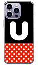 Cf LTD ガール イニシャル U (ハードケース) iPhone14 Pro (6.1インチ) Coverfulliphone 14 pro ケース iphone 14 pro 本体 保護 iphone 14 pro フィルム iphone 14 pro スマホケース スマホカバー iphone 14 pro case iphone 14 pro カメラ レンズ 保護 送料無料(2)