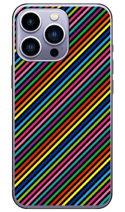 レインボーストライプ ブラック （ハードケース） iPhone14 Pro (6.1インチ) YESNOiphone 14 pro ケース iphone 14 pro 本体 保護 iphone 14 pro フィルム iphone 14 pro スマホケース スマホカバー iphone 14 pro case iphone 14 pro カメラ レンズ 保護 送料無料