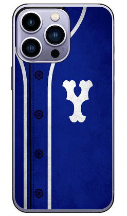 Cf LTD ベースボール イニシャル ブルー Y （ハードケース） iPhone14 Pro (6.1インチ) Coverfulliphone 14 pro ケース iphone 14 pro 本体 保護 iphone 14 pro フィルム iphone 14 pro スマホケース スマホカバー iphone 14 pro case iphone 14 pro カメラ 送料無料