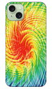 Tie dye イエローレッド design by ROTM iPhone 15 Plus SECOND SKINiPhone 15 Plus ケース iphone15plus iphone 本体 保護 iphone ケース iPhone 15 Plus ケース iphone15plus ハードケース iphone15plus スマホケース スマホカバー アイフォーン15プラス 送料無料