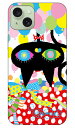aaaaiWORKS 「ネコバルーン」 iPhone 15 Plus SECOND SKINiPhone 15 Plus ケース iphone15plus iphone 本体 保護 iphone ケース iPhone 15 Plus ケース iphone15plus ハードケース iphone15plus スマホケース スマホカバー アイフォーン15プラス 送料無料