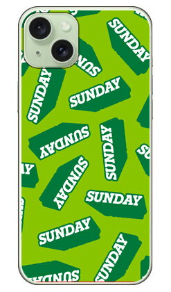 SUNDAY グリーン (クリア) iPhone 15 Plus Coverfull カバフル 平面iPhone 15 Plus ケース iphone15plus iphone 本体 保護 iphone ケース iPhone 15 Plus ケース iphone15plus ハードケース iphone15plus スマホケース スマホカバー アイフォーン15プラス 送料無料