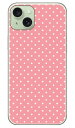 Cf LTD ピンキーコレクション ドット（小） （クリア） iPhone 15 Plus CoverfulliPhone 15 Plus ケース iphone15plus iphone 本体 保..