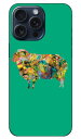 Mie 「ひつじ Green」 iPhone 15 Pro Max SECOND SKINiPhone 15 Pro Max ケース iphone15promax iphone 本体 保護 iphone ケース iPhone 15 Pro Max ケース iphone15promax ハードケース iphone15promax スマホケース スマホカバー 送料無料