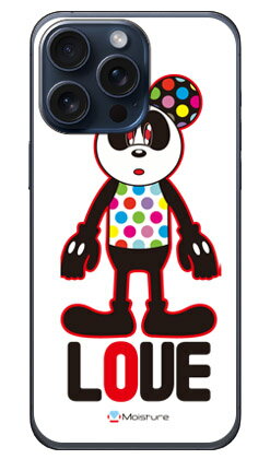 Love Panda （クリア） design by Moisture iPhone 15 Pro Max SECOND SKINiPhone 15 Pro Max ケース iphone15promax iphone 本体 保護 iphone ケース iPhone 15 Pro Max ケース iphone15promax ハードケース iphone15promax スマホケース スマホカバー 送料無料