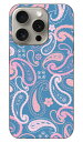 ペイズリー ネイビー iPhone 15 Pro SECOND SKIN セカンドスキン 全面 受注生産iPhone 15 Pro ケース iphone15pro iphone 本体 保護 iphone ケース iPhone 15 Pro ケース iphone15pro ハードケース iphone15pro スマホケース スマホカバー アイフォーン15プロ 送料無料