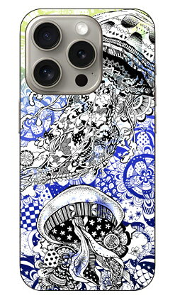 kion 「Jellyfish yellow＆blue」 iPhone 15 Pro SECOND SKIN セカンドスキンiPhone 15 Pro ケース iphone15pro iphone 本体 保護 iphone ケース iPhone 15 Pro ケース iphone15pro ハードケース iphone15pro スマホケース スマホカバー アイフォーン15プロ 送料無料