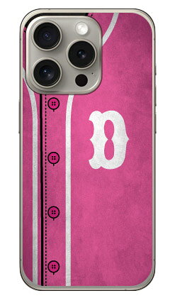 Cf LTD ベースボール イニシャル ピンク D （クリア） iPhone 15 Pro CoverfulliPhone 15 Pro ケース iphone15pro iphone 本体 保護 iphone ケース iPhone 15 Pro ケース iphone15pro ハードケース iphone15pro スマホケース スマホカバー アイフォーン15プロ 送料無料