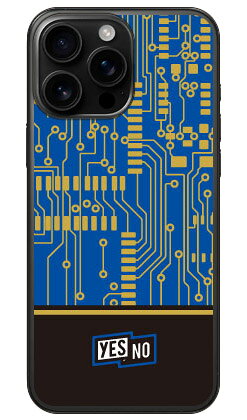 乐天商城 - エレクトロボード ブルー (クリア) iPhone 16 Pro Max YESNO 本体 保護 ハードケース スマホカバー　送料無料