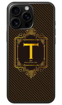 乐天商城 - Cf LTD ラグジュアリーイニシャル T ゴールドイエロー (クリア) iPhone 16 Pro Max Coverfull 本体 保護 ハードケース スマホカバー　送料無料