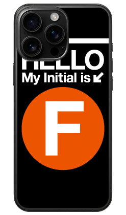 乐天商城 - Cf LTD サブウェイイニシャル F オレンジ (クリア) iPhone 16 Pro Max Coverfull 本体 保護 ハードケース スマホカバー　送料無料