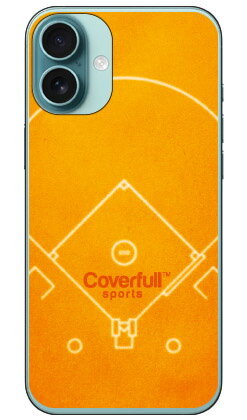 乐天商城 - 野球 ベースボールコート オレンジ(クリア) iPhone 16 Plus Coverfull 本体 保護 ハードケース スマホカバー　送料無料