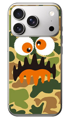 ワンダーモンスター ハンターカモiPhone 17 Pro Max (ソフトTPU) YESNO ケース カバー スマホケース 送料無料 耐衝撃 プリント 保護 衝撃吸収
