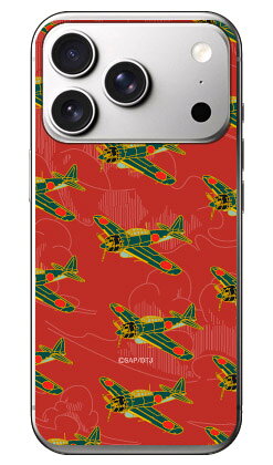 乐天商城 - 零戦52型 紅色 (クリア) design by figeo iPhone 17 Pro Max Coverfull 本体 保護 ハードケース スマホカバー　送料無料