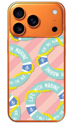 樂天商城 - マリン ピンクiPhone 17 Pro (ソフトTPU) YESNO ケース カバー スマホケース 送料無料 耐衝撃 プリント 保護 衝撃吸収