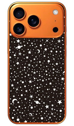 樂天商城 - SPACE ブラックiPhone 17 Pro (ソフトTPU) SECOND SKIN ケース カバー スマホケース 送料無料 耐衝撃 プリント 保護 衝撃吸収